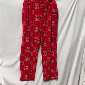 Red Nebraska Cornhuskers Pajama Fleece Pants